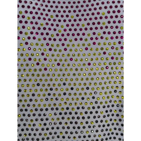 Nocturne Crop Top Sparkly Embellished Tank - Picture 5 of 8